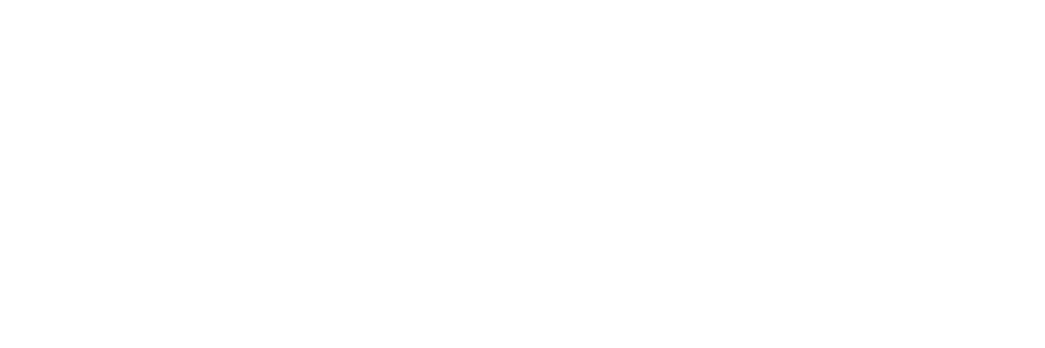 logo bragary systems blanco
